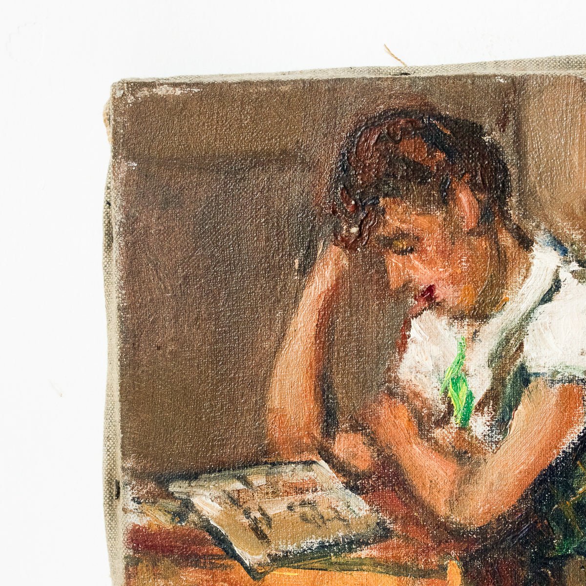 La Lecture Peinture à l'huile
