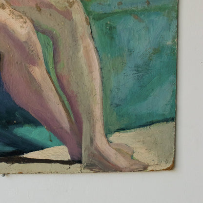 Le Portrait de Catherine Peinture à l’huile nue