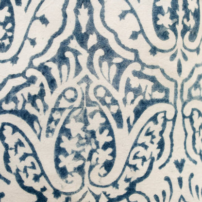 Housse de coussin imprimée en édition limitée | Dominique Indigo