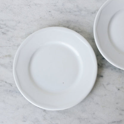 Lot de 8 assiettes en porcelaine de Limoges Bistro