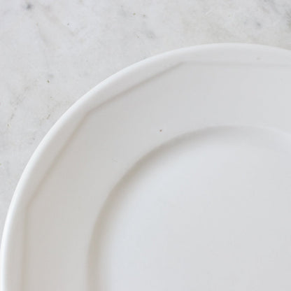 Lot de 8 assiettes en porcelaine de Limoges Bistro
