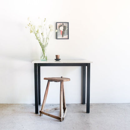 Table d'appoint en marbre | Échantillon de sol