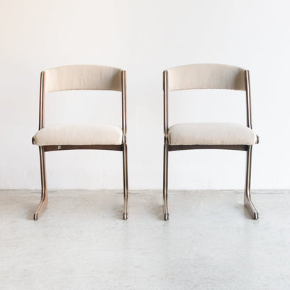 Paire de chaises Baumann Kangaroo