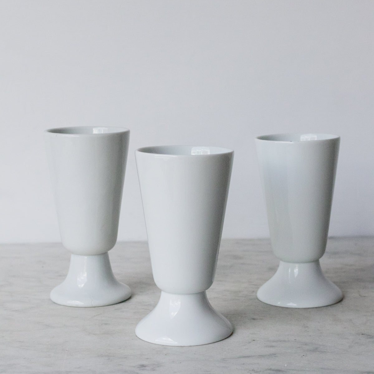 Paire de verres à café vintage