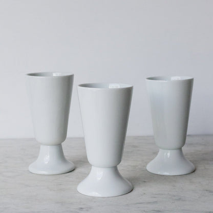 Paire de verres à café vintage