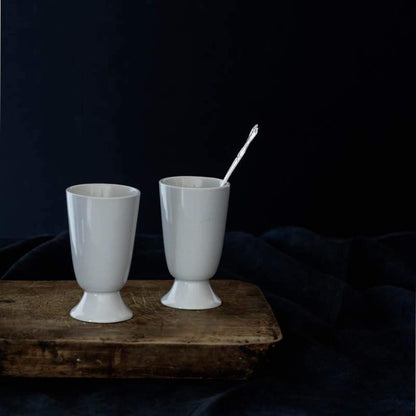 Paire de verres à café vintage