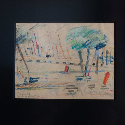 Dessin au pastel | Pierre Pruvost