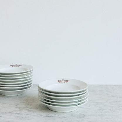 Ensemble de 7 bols en porcelaine de l'hôtel Place Tournadre