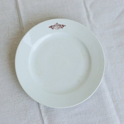 Plateau de porcelaine de l'hôtel Place Tournadre