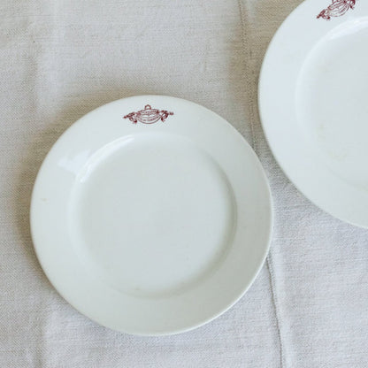 Plateau de porcelaine de l'hôtel Place Tournadre
