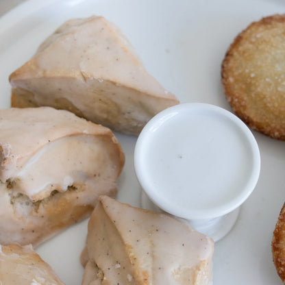 Assiette à gâteau en porcelaine