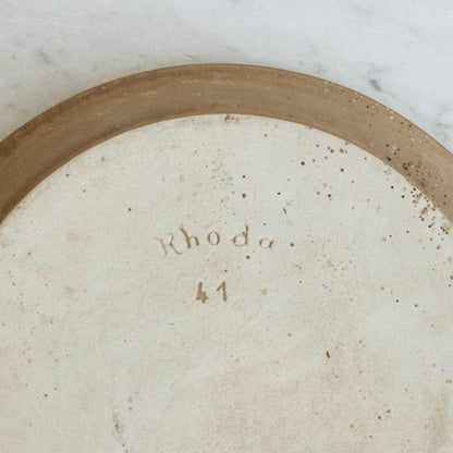 Bol et plat en grès Rhoda Ceram