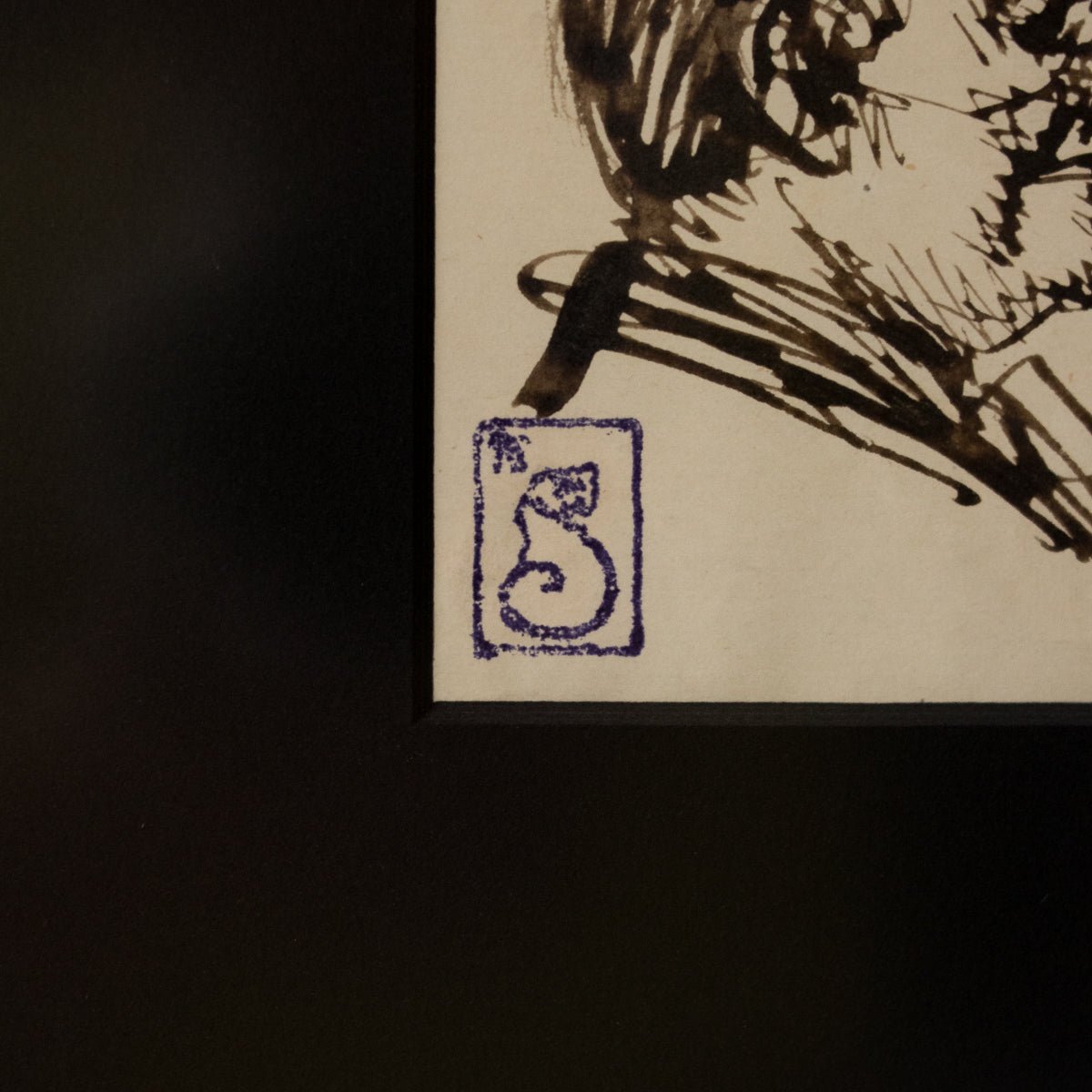 Croquis n° 2 : L'homme aux lunettes | Théophile Steinlen