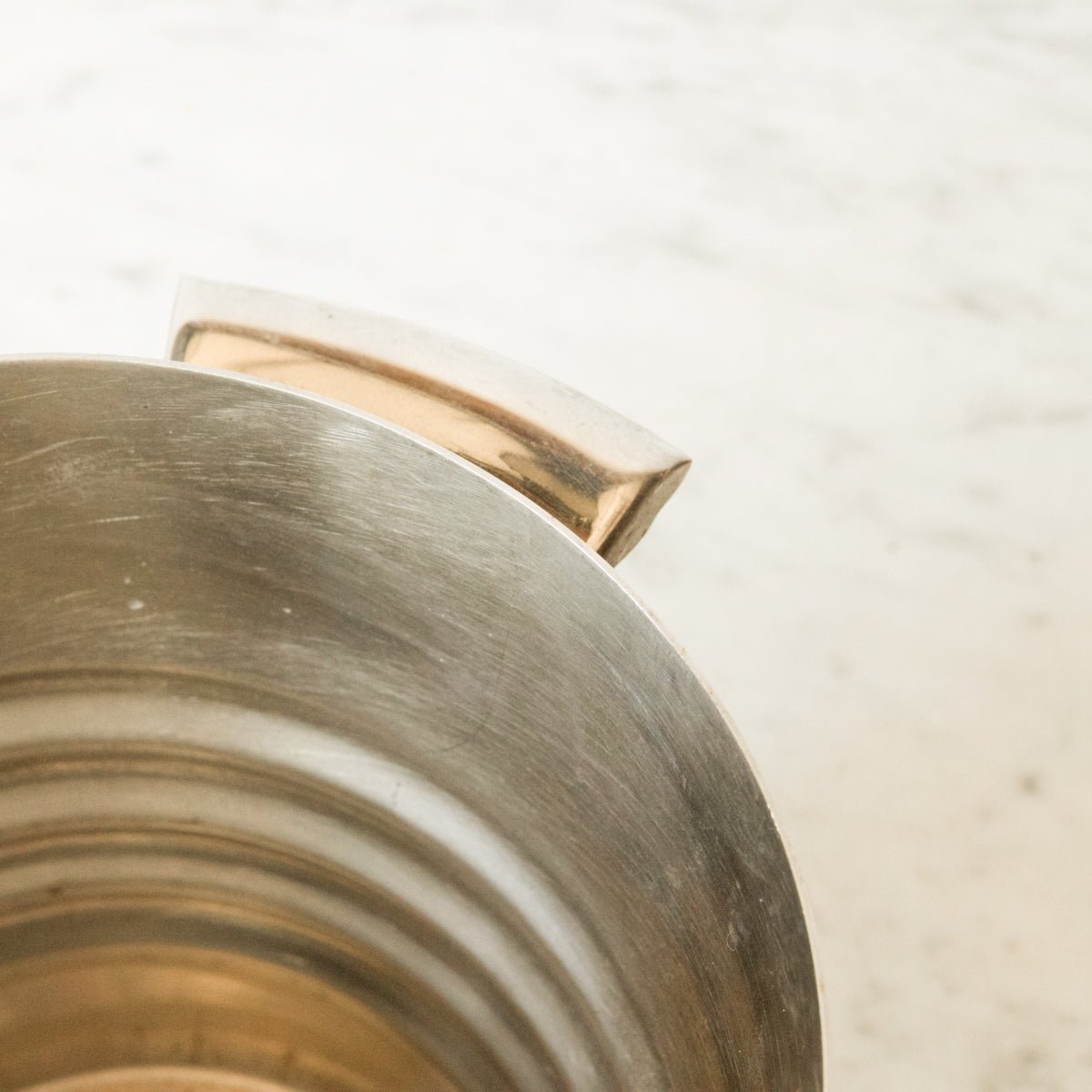 Seau à champagne en acier inoxydable