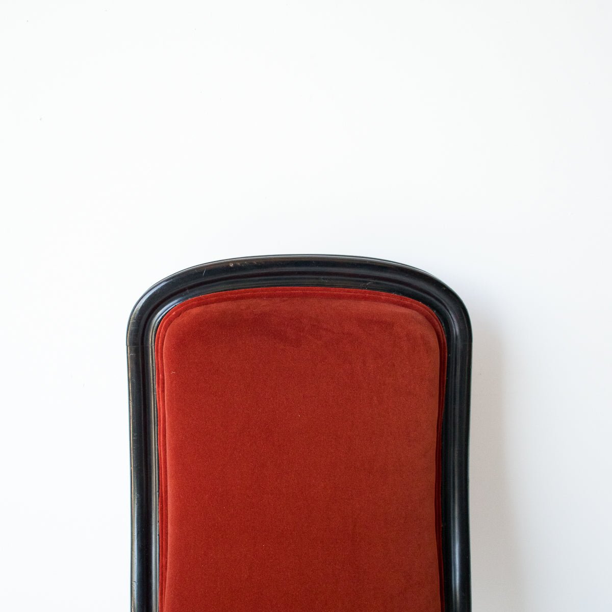 Chaise Napoléon III en velours