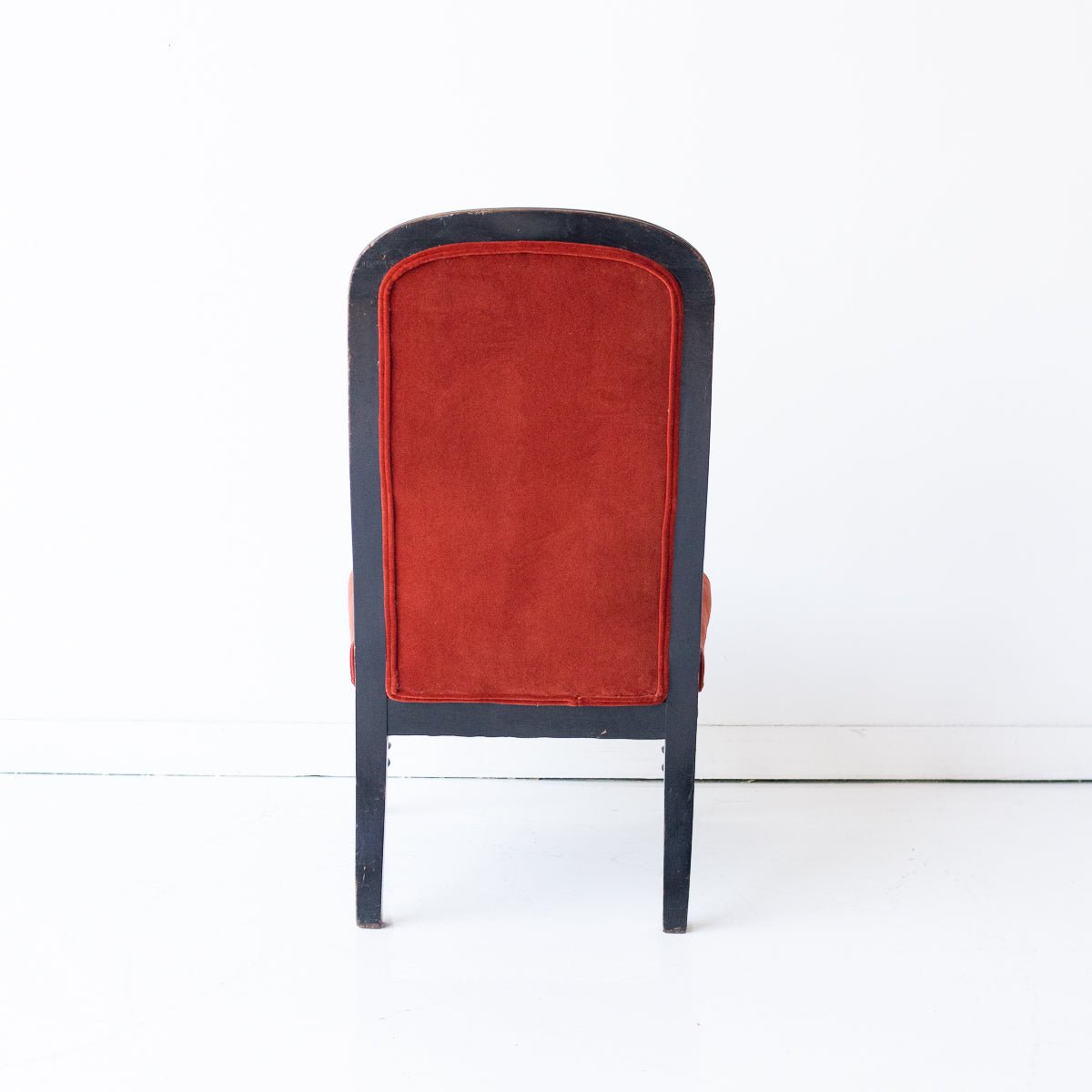 Chaise Napoléon III en velours