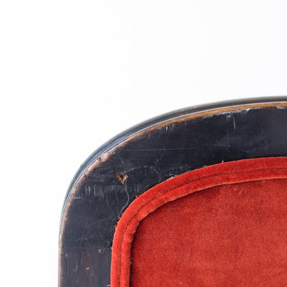 Chaise Napoléon III en velours