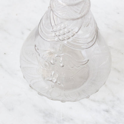 Carafe en verre soufflé vintage