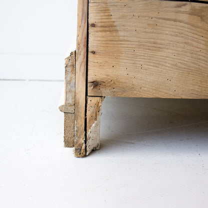 Console peinte vintage