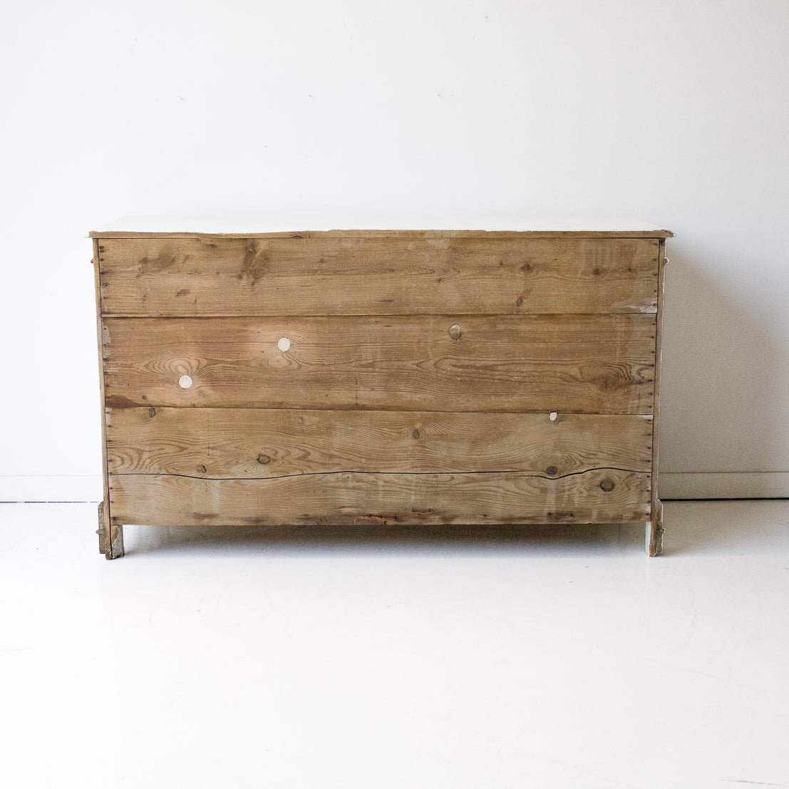Console peinte vintage