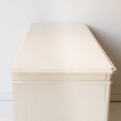 Console peinte vintage