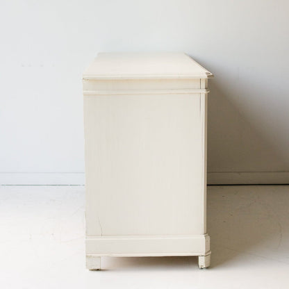 Console peinte vintage