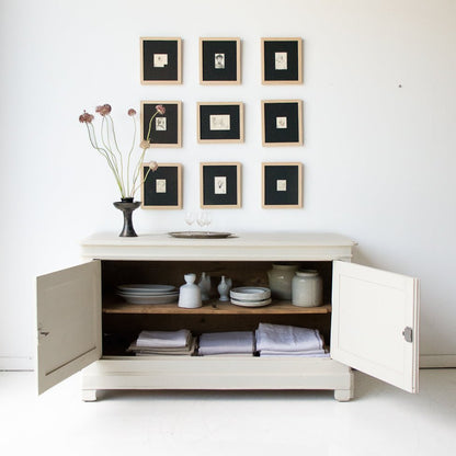Console peinte vintage