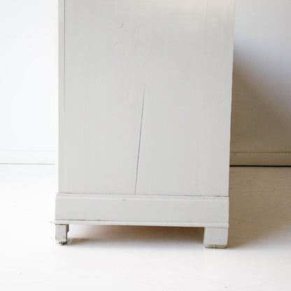 Console peinte vintage