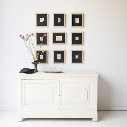Console peinte vintage