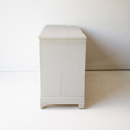 Console peinte vintage