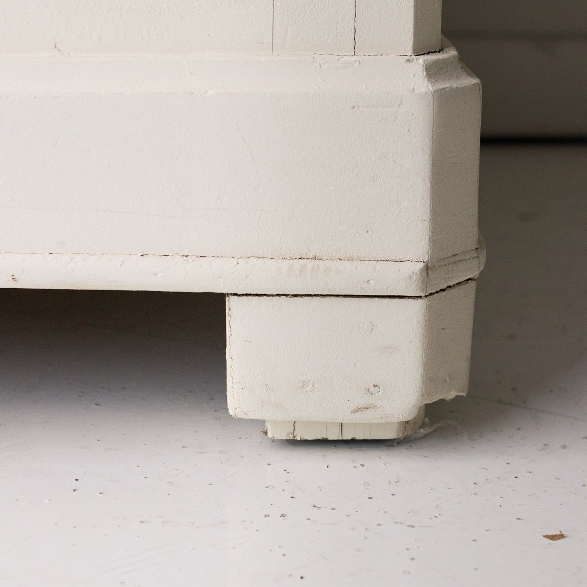 Console peinte vintage