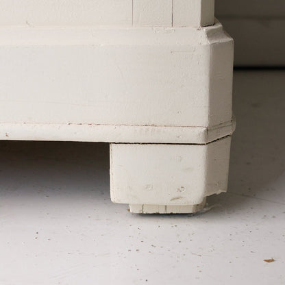 Console peinte vintage