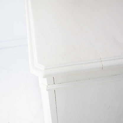 Console peinte vintage
