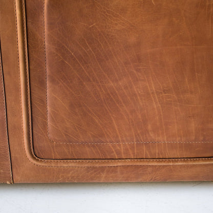 Causeuse Vintage en Cuir Roche Bobois