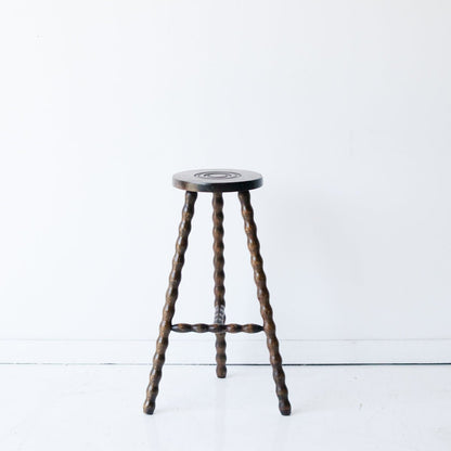 Tabouret trépied vintage