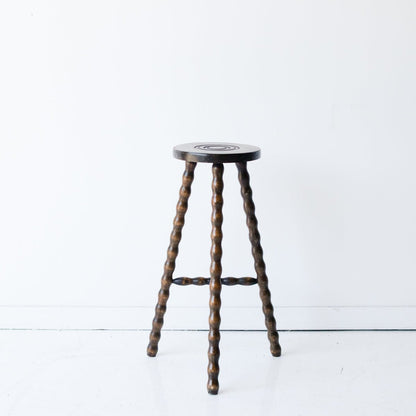 Tabouret trépied vintage