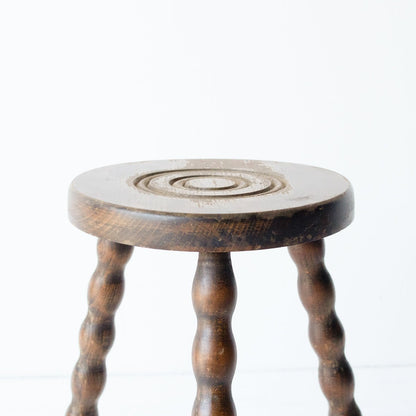 Tabouret trépied vintage