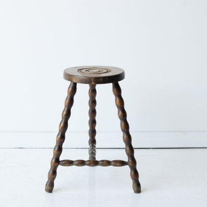 Tabouret trépied vintage