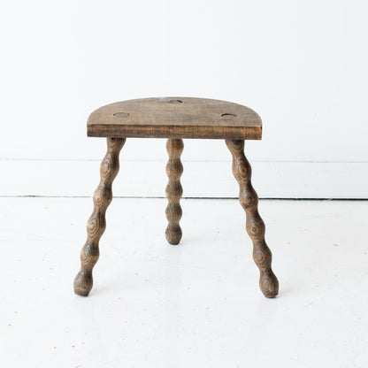 Tabouret trépied vintage